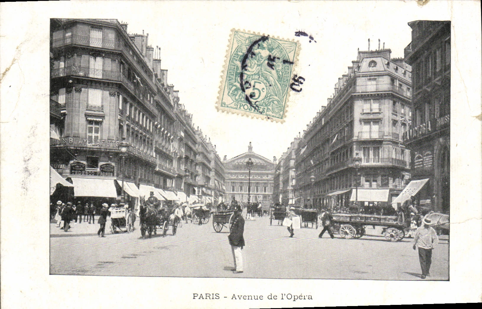 CPA Paris Avenue de I'Opera