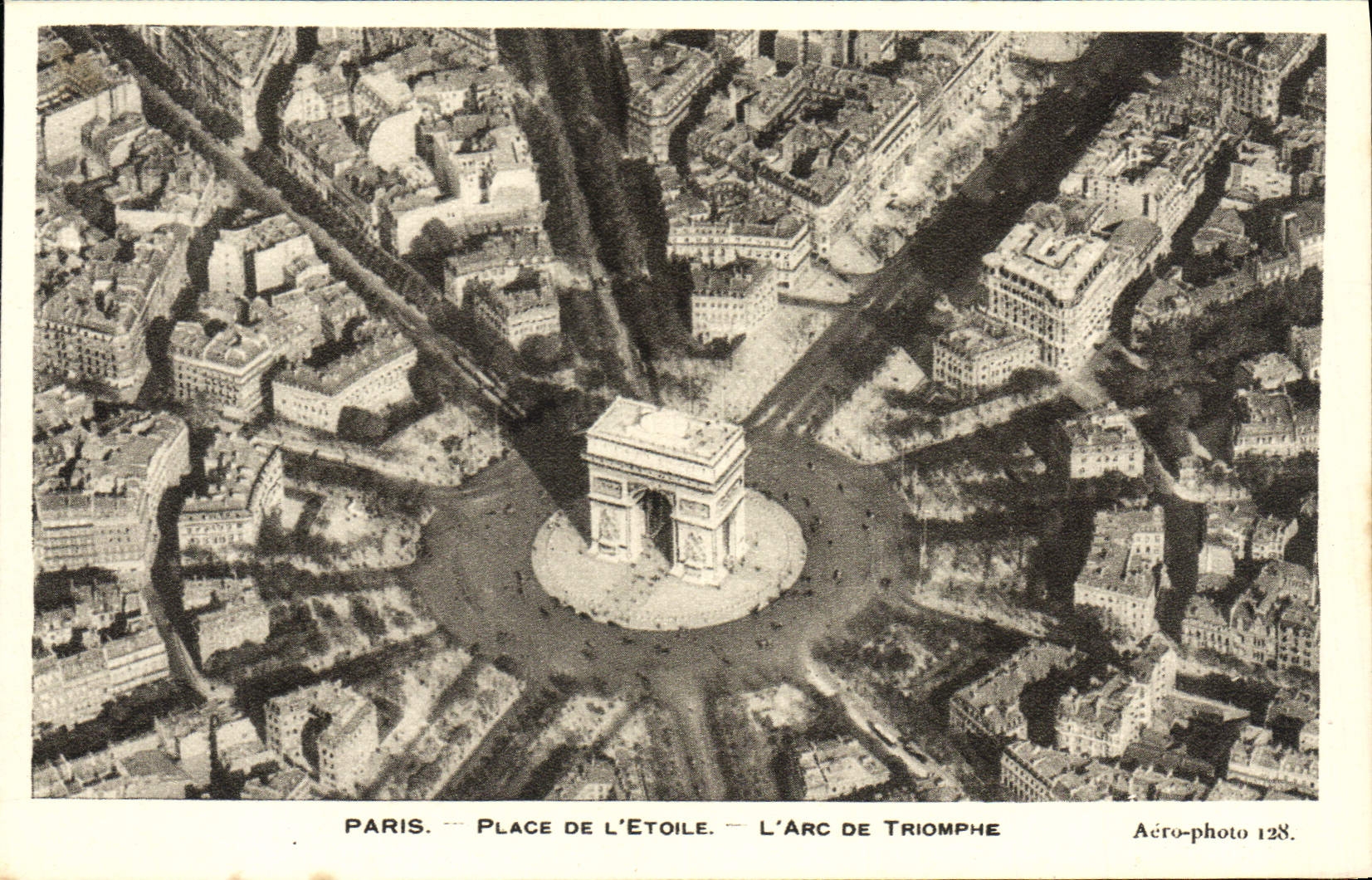 CPA Paris L'Arc de Triomphe de I'Etoile