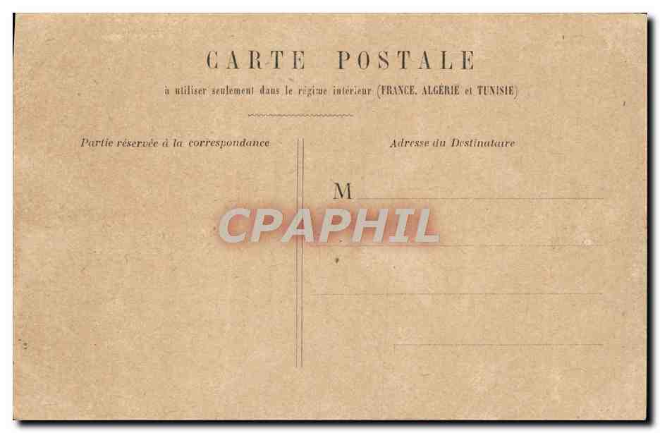 CPA Paris Ministere de la Guerre — Rückseite