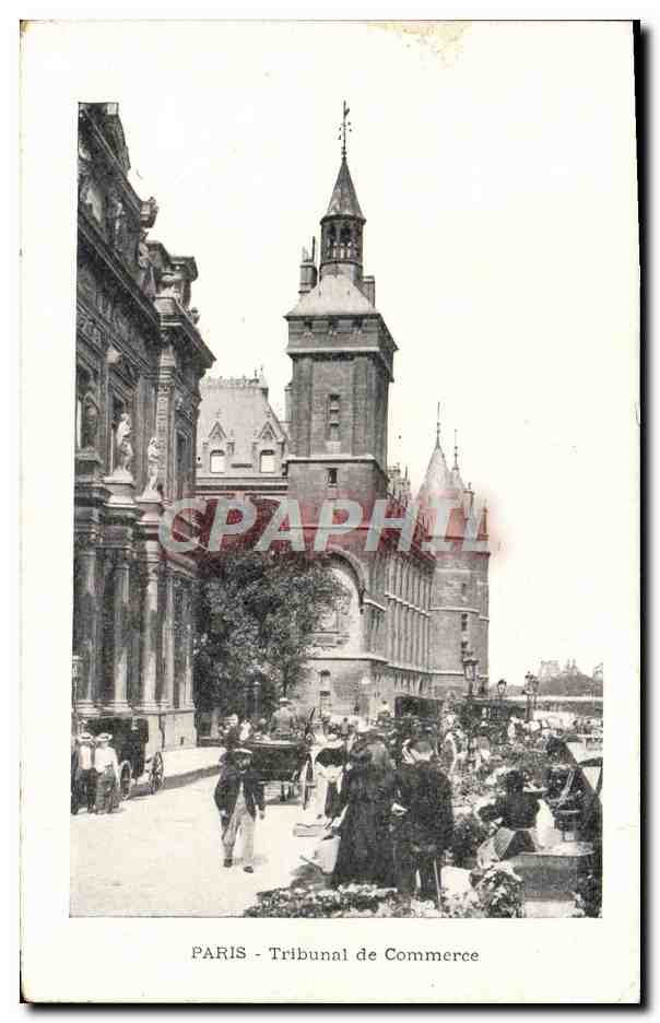 CPA Paris Tribunal de Commerce Marche aux Fleurs