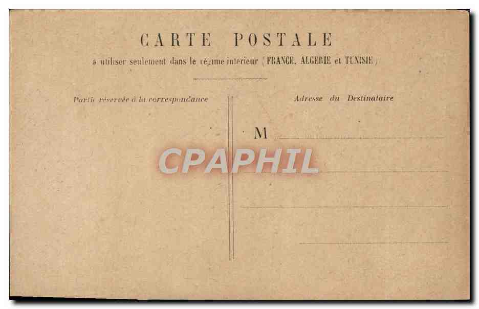 CPA Paris Tribunal de Commerce Marche aux Fleurs — Verso