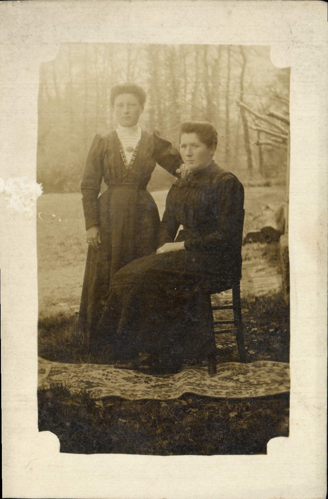 CARTE PHOTO Femmes