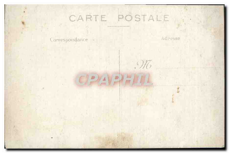 CARTE PHOTO Femmes — Rückseite