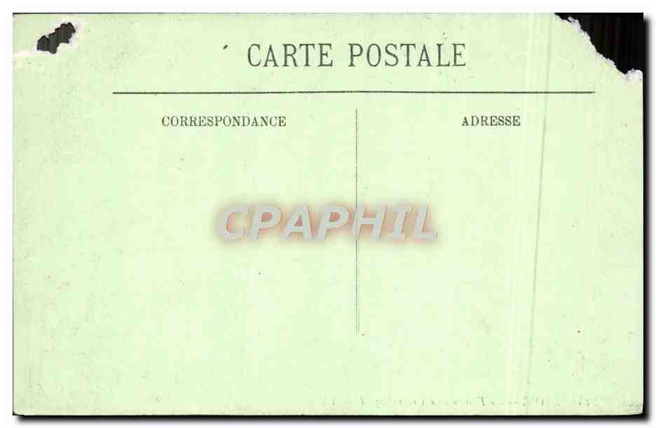 CPA Lyon Le Funiculaire Croix Paquet — Rückseite