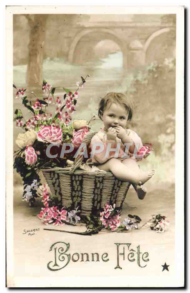 CPA Bonne Fete Enfant Bebe