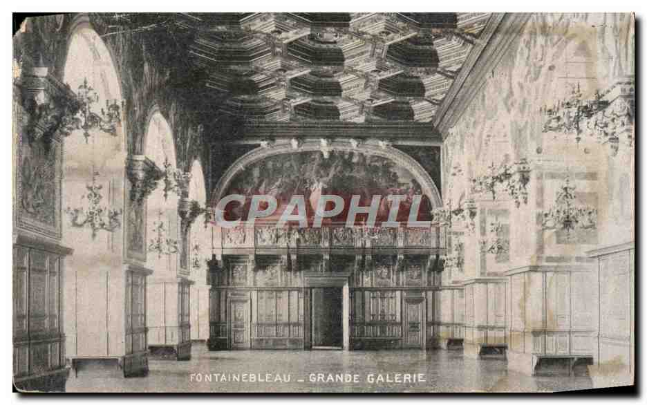 Fontainebleau — Grande Galerie — editor no identificado