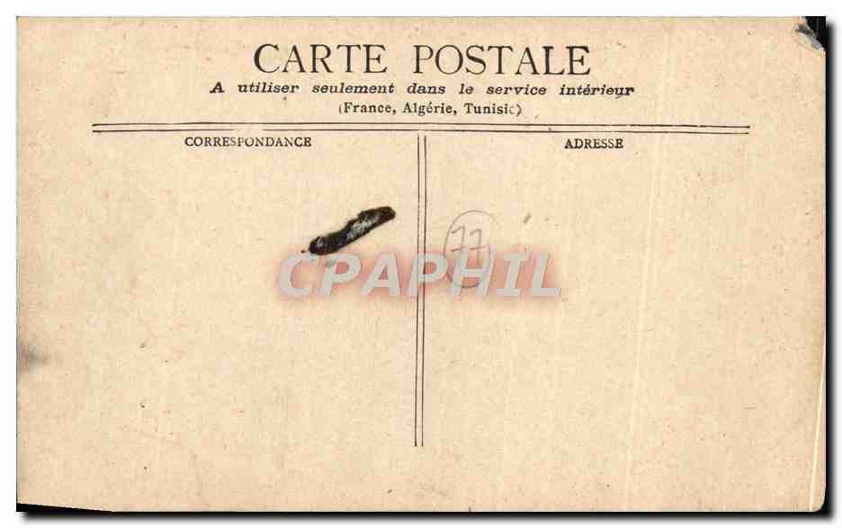 Fontainebleau — Grande Galerie — editor no identificado — Reverso