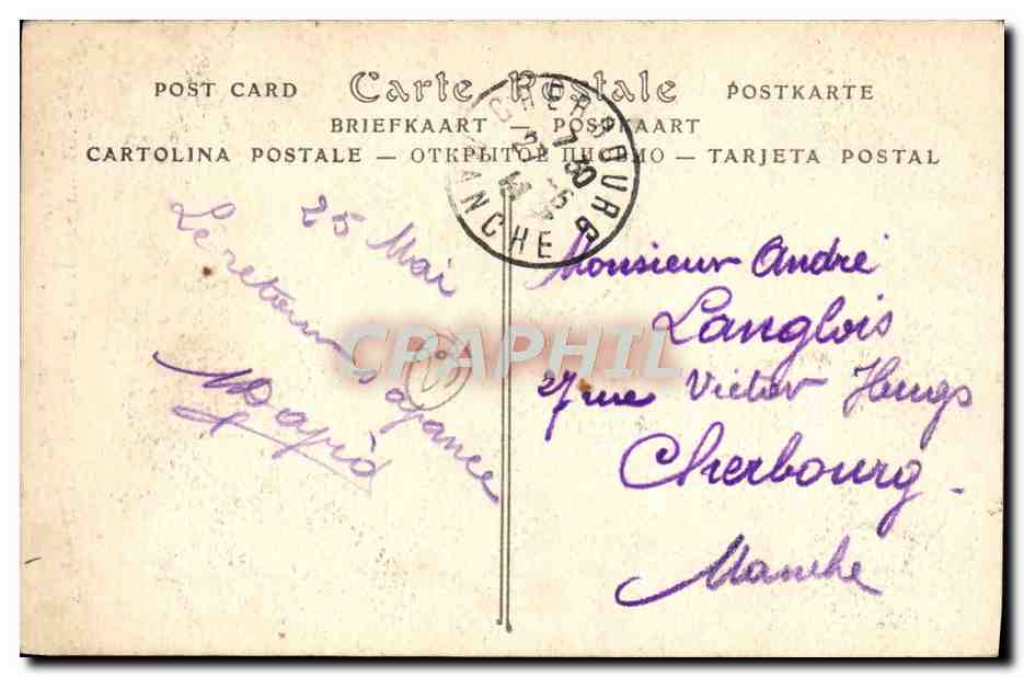 CPA Coutumes Moeurs Et Bretagne Femme Fumant la pipe Tabac Folklore — Verso