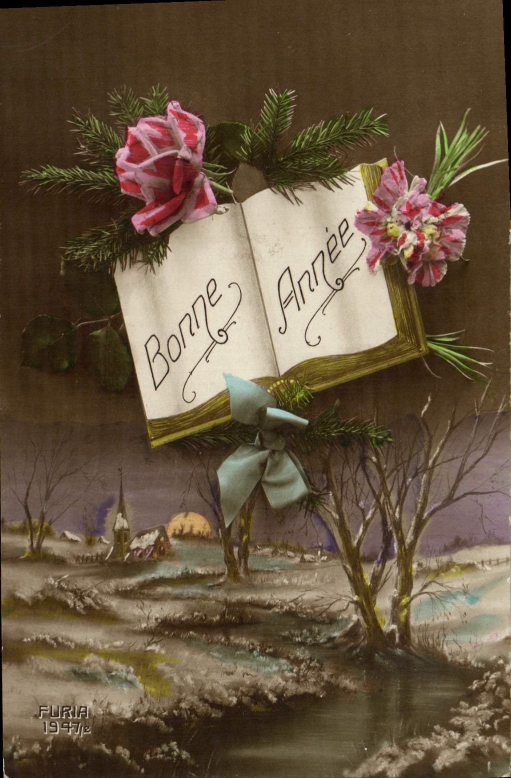 CPA Bonne Annee