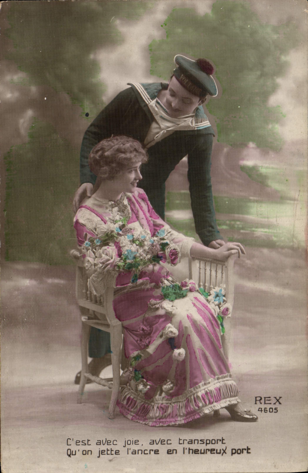 Sailor and Woman — 'C'est avec joie, avec transport' — REX 4605