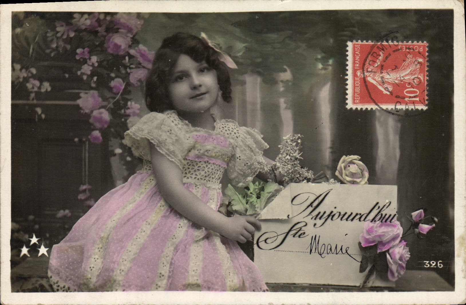 CPA Fantaisie Enfant MArie 