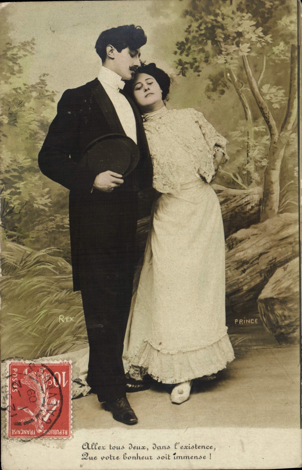 CPA Fantaisie Femme