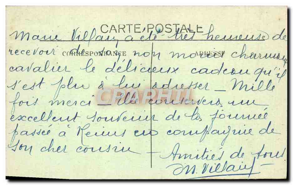 St-Gilles et ses Ruines — carte postale n°5 — Rückseite