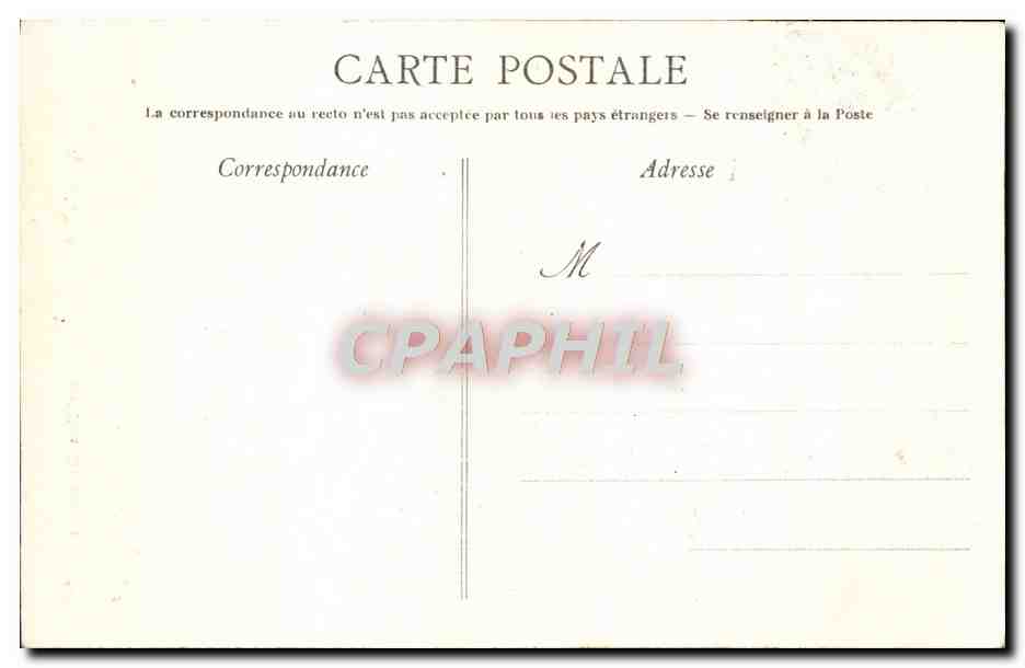 CPA Eglise ND de Rivieres Le cehvet  — Verso