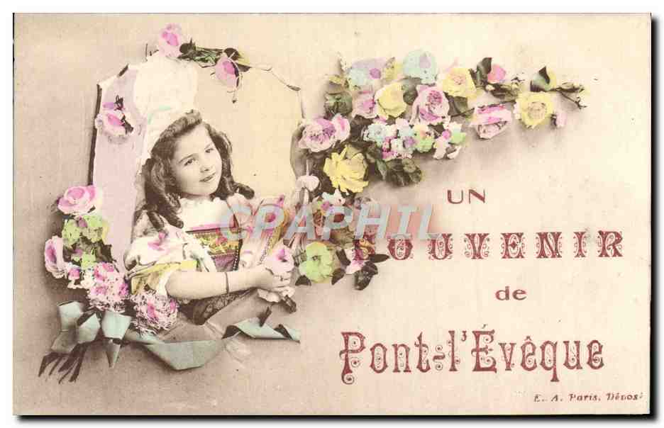 CPA Fantaisie Enfant Pont l'Eveque