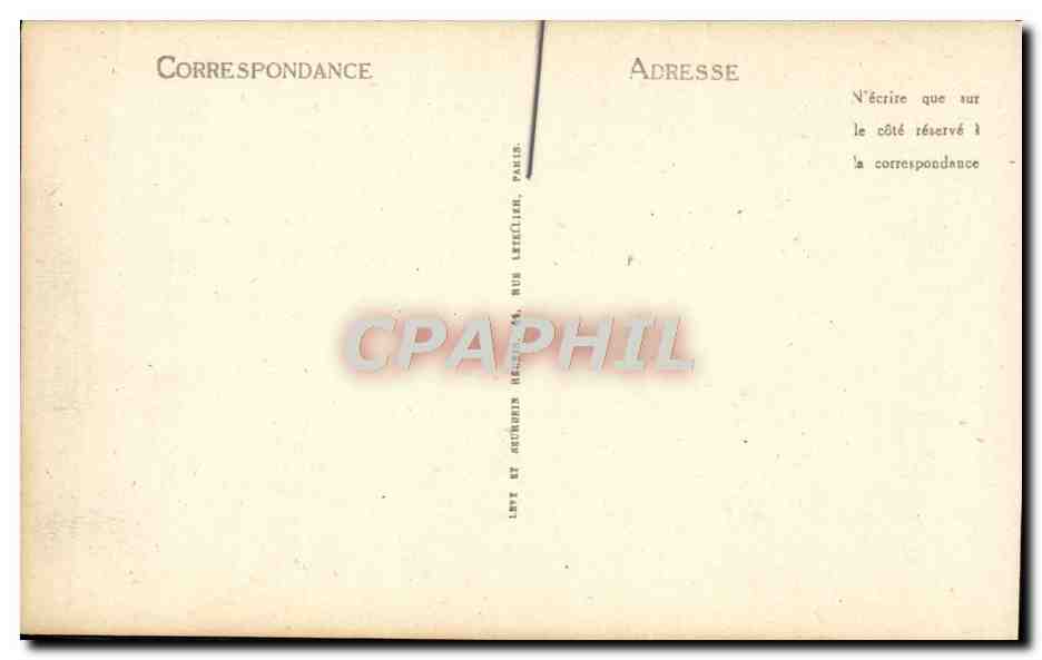 CPA Paris Conciergerie la salle Saint Louis Escalier conduisant autrefois aux appartements du roi — Rückseite