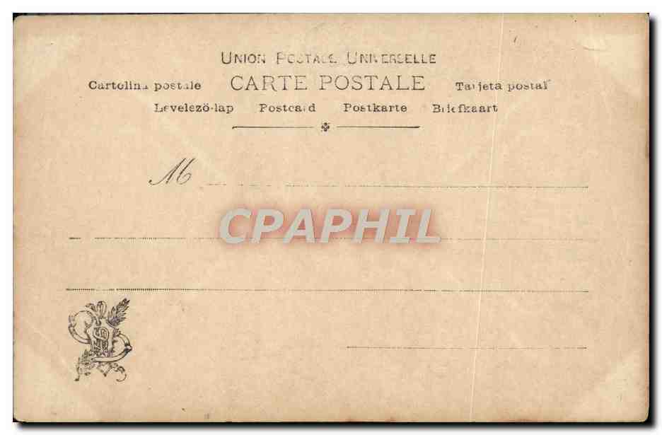 CPA Fantaisie Salon 1904 Mardotte de Quivieres Barques de peche  — Rückseite