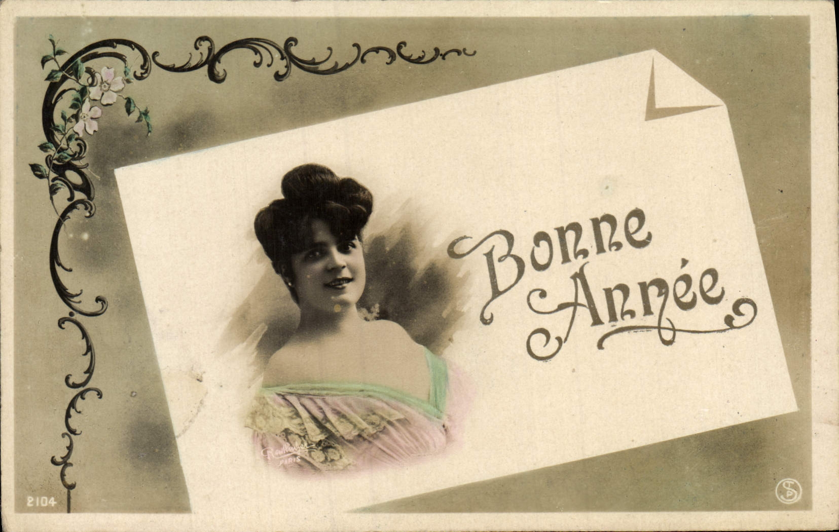 CPA Fantaisie Femme