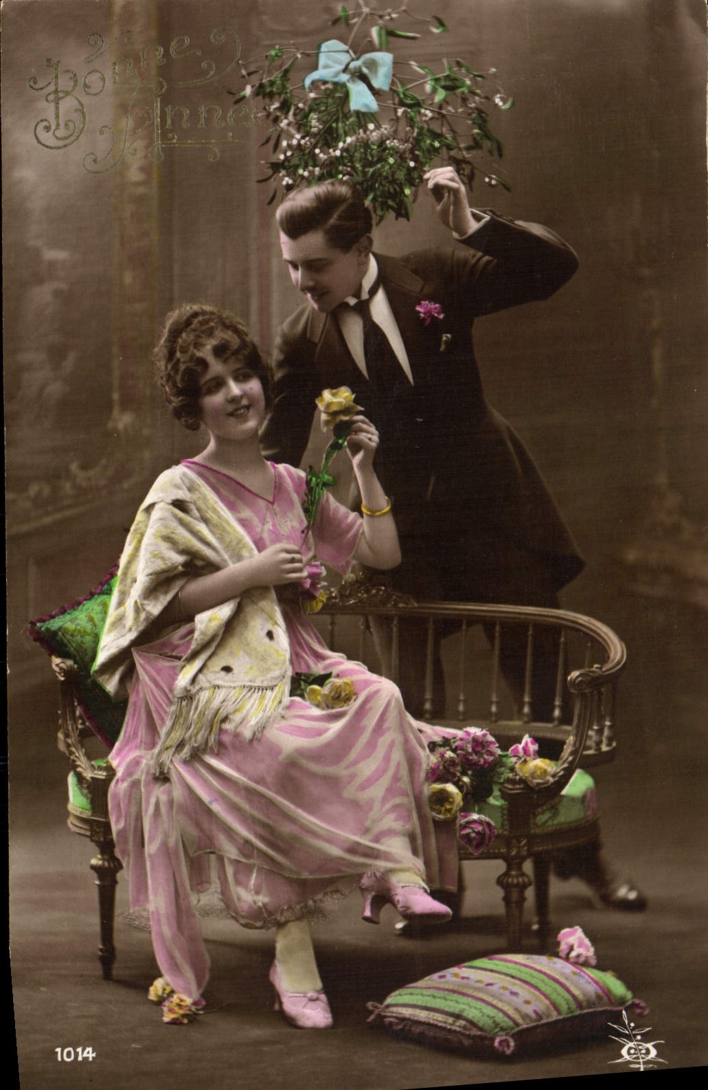 CPA Fantaisie Femme