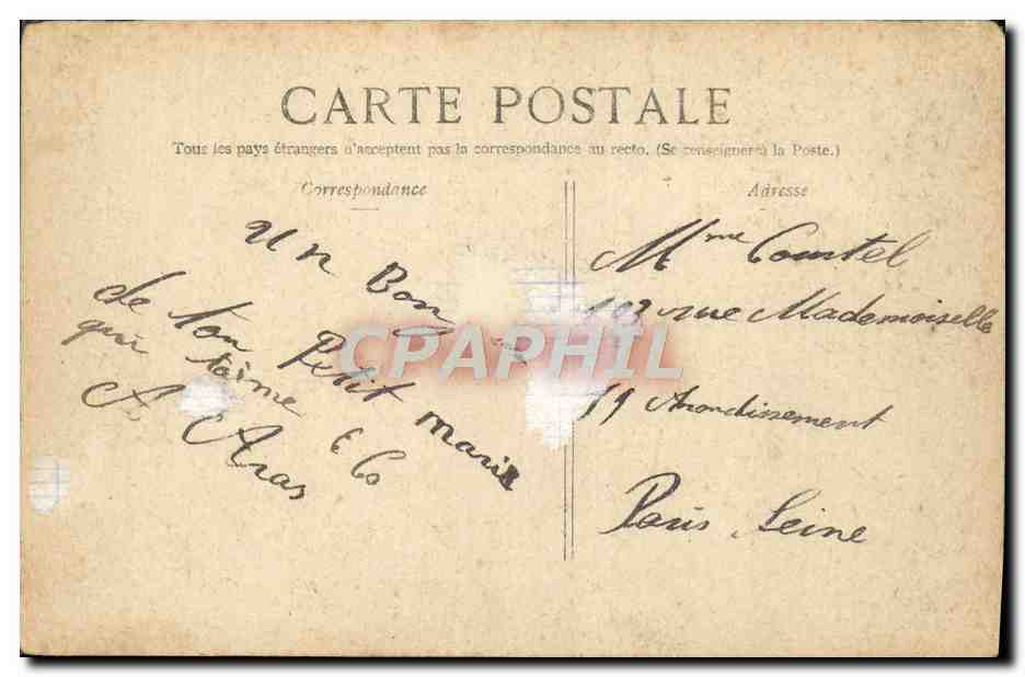 CPA Troupes anglaises au repos Militaria — Rückseite