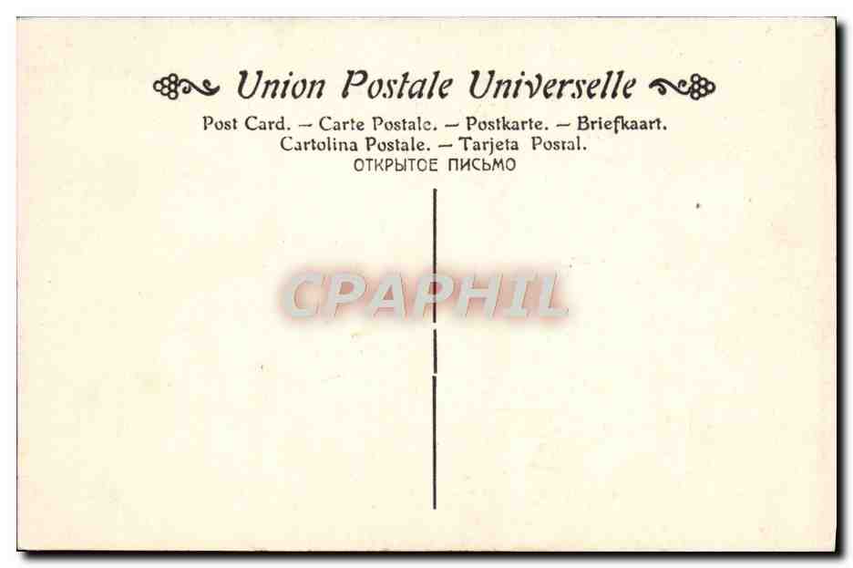 CPA Humbert L'Idee de Dieu Pantheon — Verso