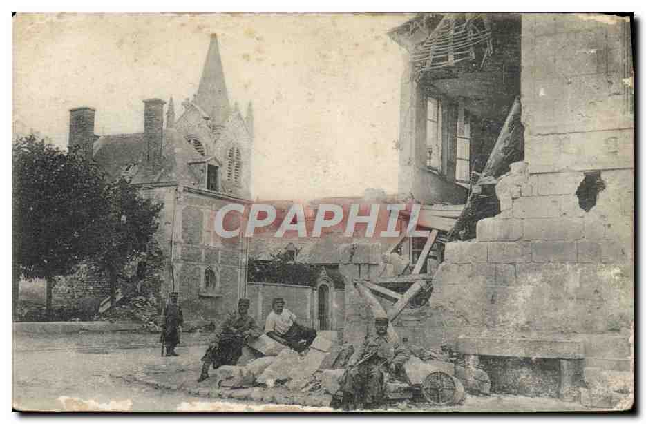 CPA Soldat Militaria