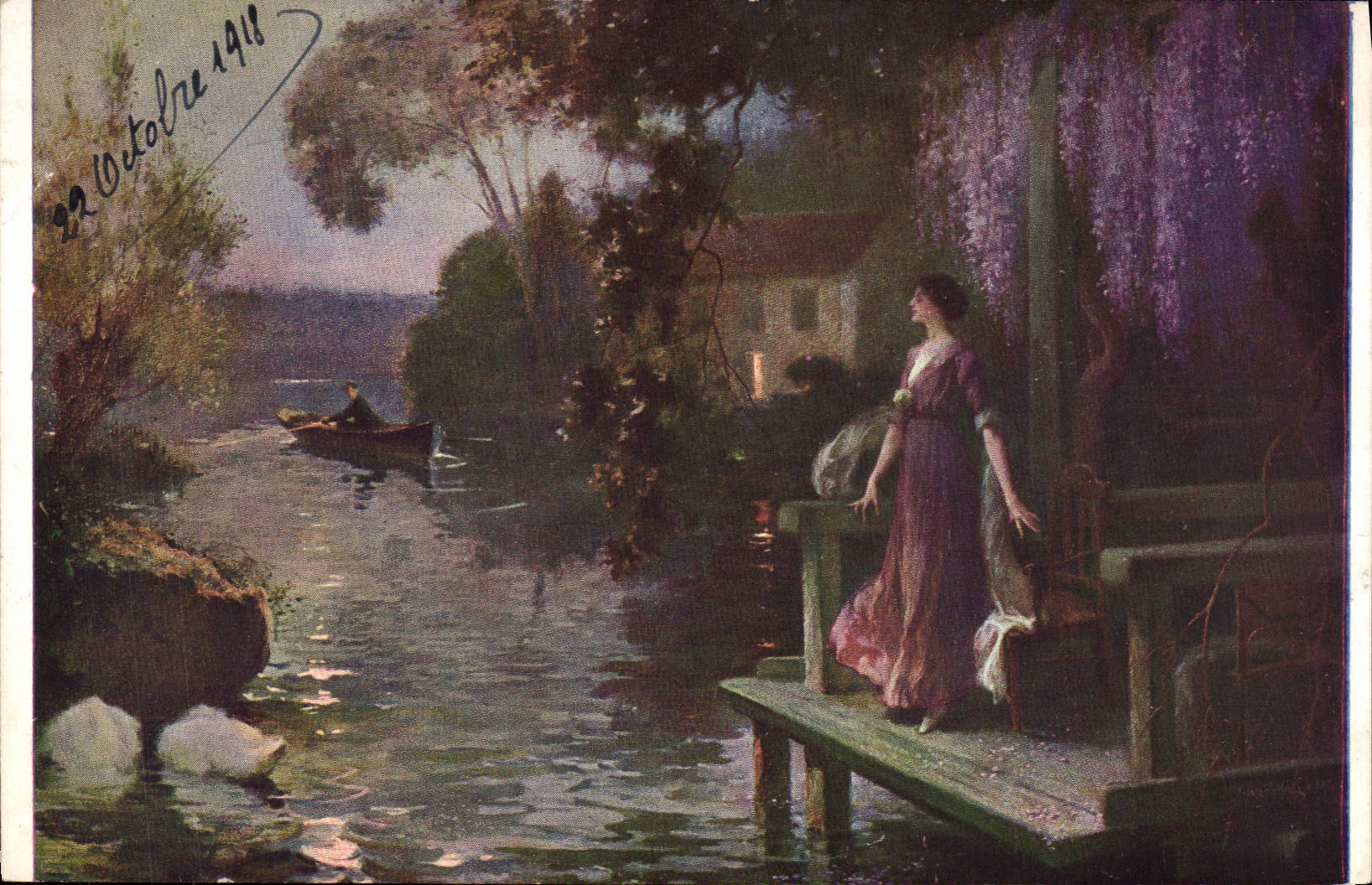 CPA Salons de Paris Hippolyte Lucas L'heure exquise 