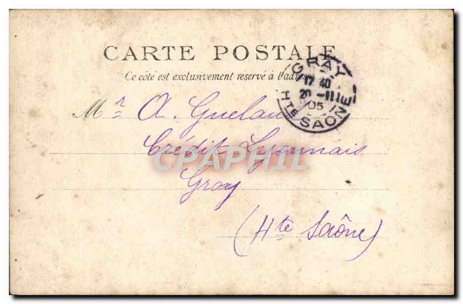 CPA Fantaisie Femme Petit et dutilloy Gaite Cloches de Corbeville  — Back
