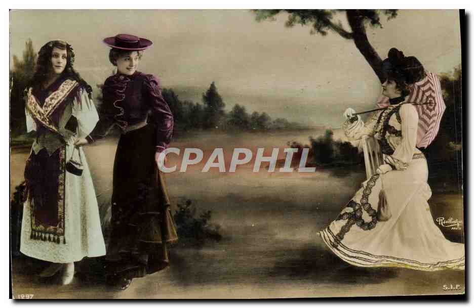 CPA Fantaisie Femmes