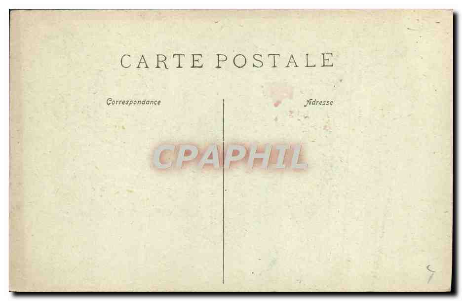CPA Fantaisie Un Bonjour — Rückseite
