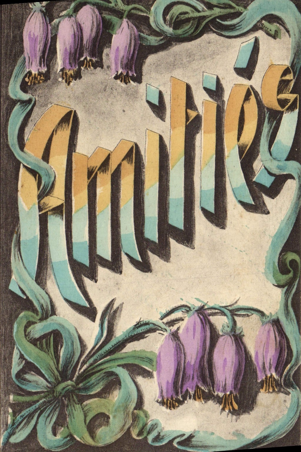 CPA Fantaisie Fleurs