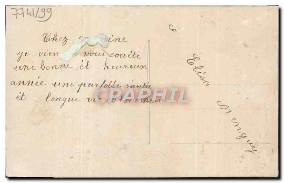 CPA Fantaisie Enfant — Rückseite