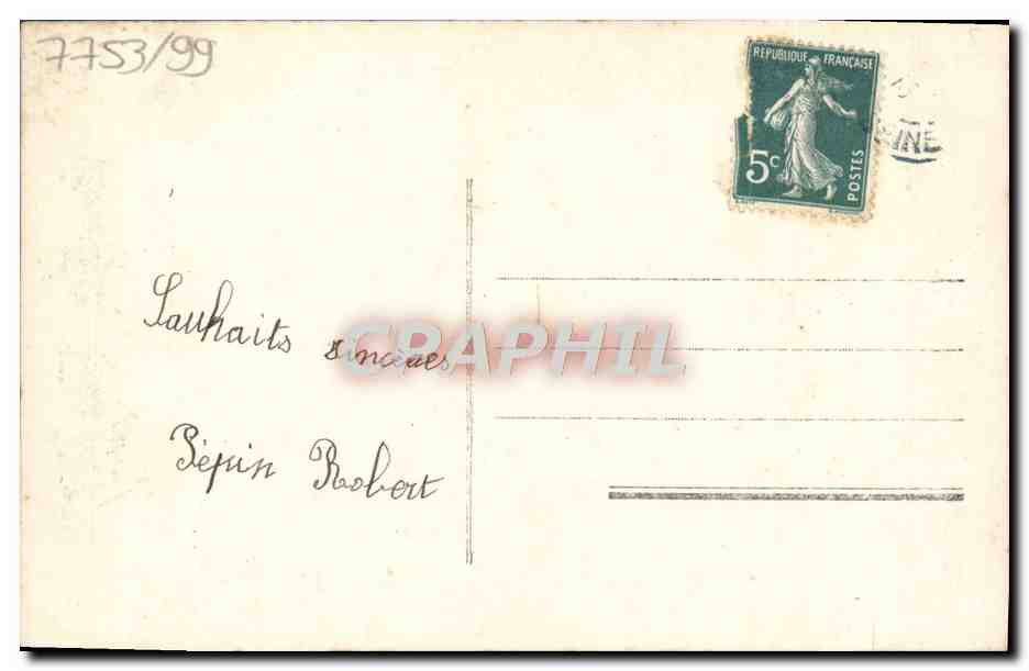 CPA Fantaisie Enfant — Rückseite