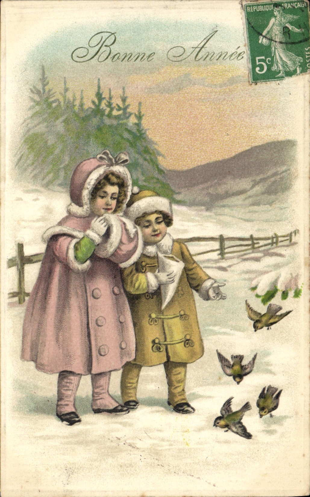 CPA Fantaisie Enfants