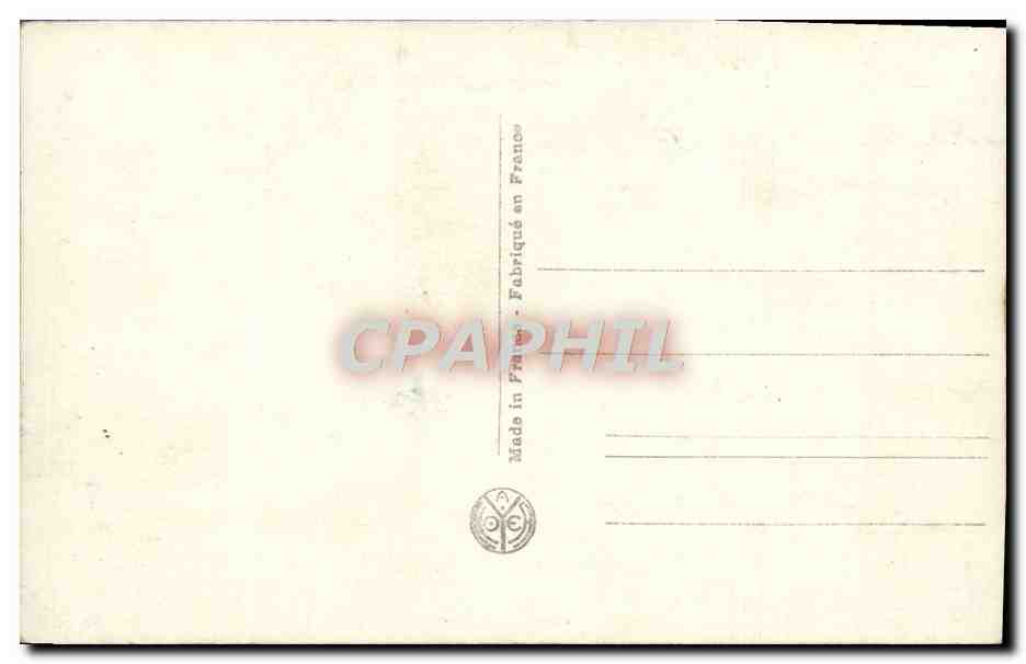 CPA Exposition des Arts decoratifs Paris Pavillon de l'art colonial francais Elephant — Verso