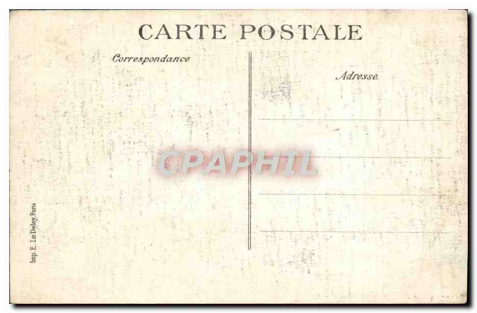 CPA Paris Les zeppelins Crimes Odieux Des Pirates Interieur d'une maison Militaria — Rückseite