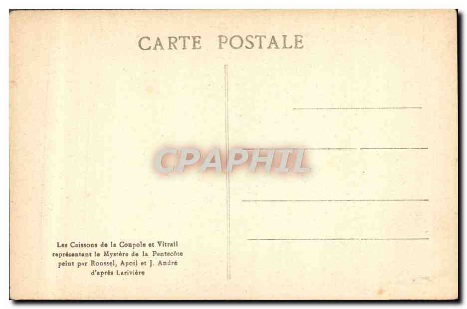CPA Dreux Chapelle Saint Louis Sepulture de la Famille d'Orleans Vue interieure — Verso