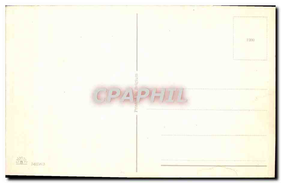 CPA Fantaisie — Verso