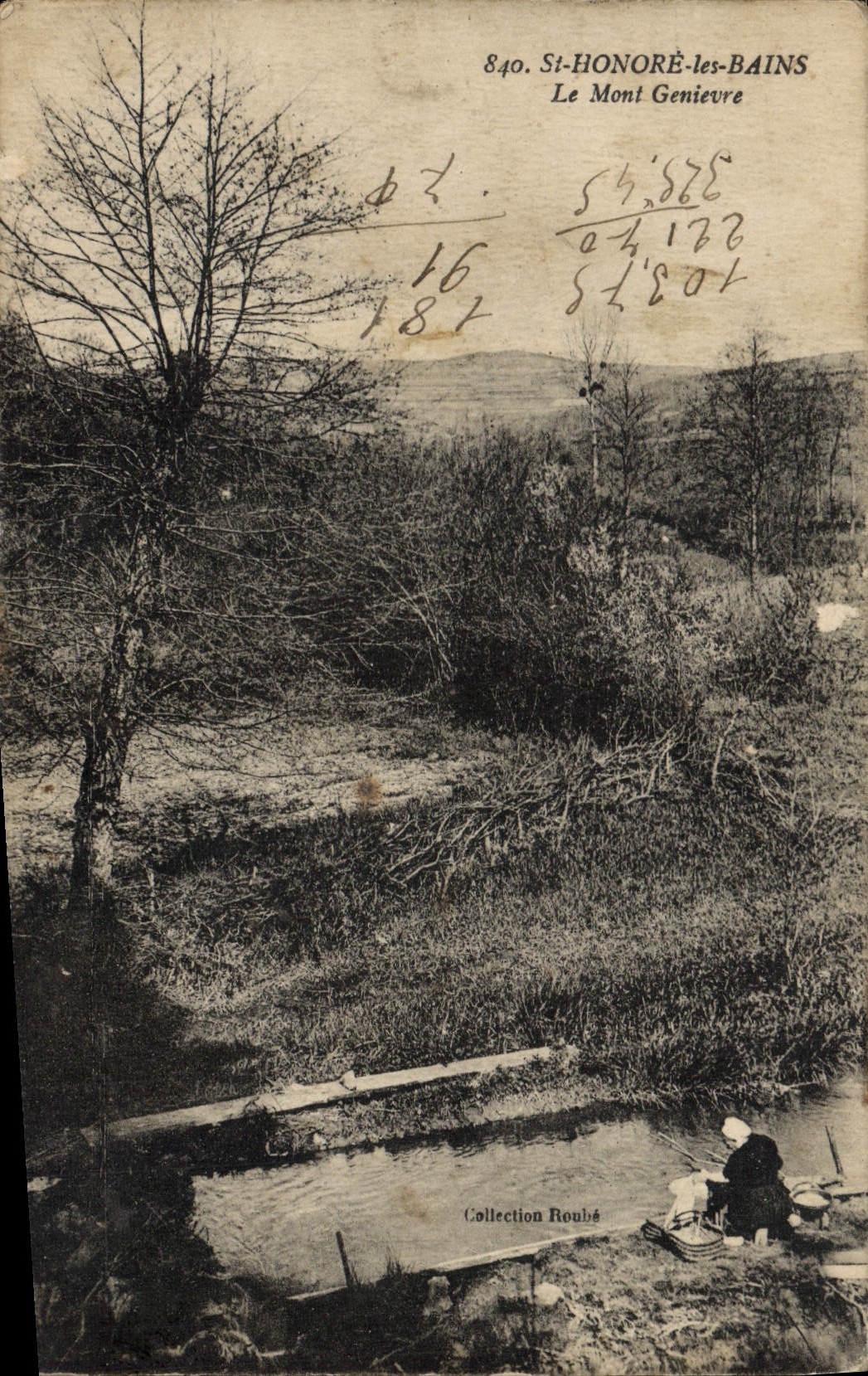 St-Honoré-les-Bains — Le Mont Genievre — Collection Roubé