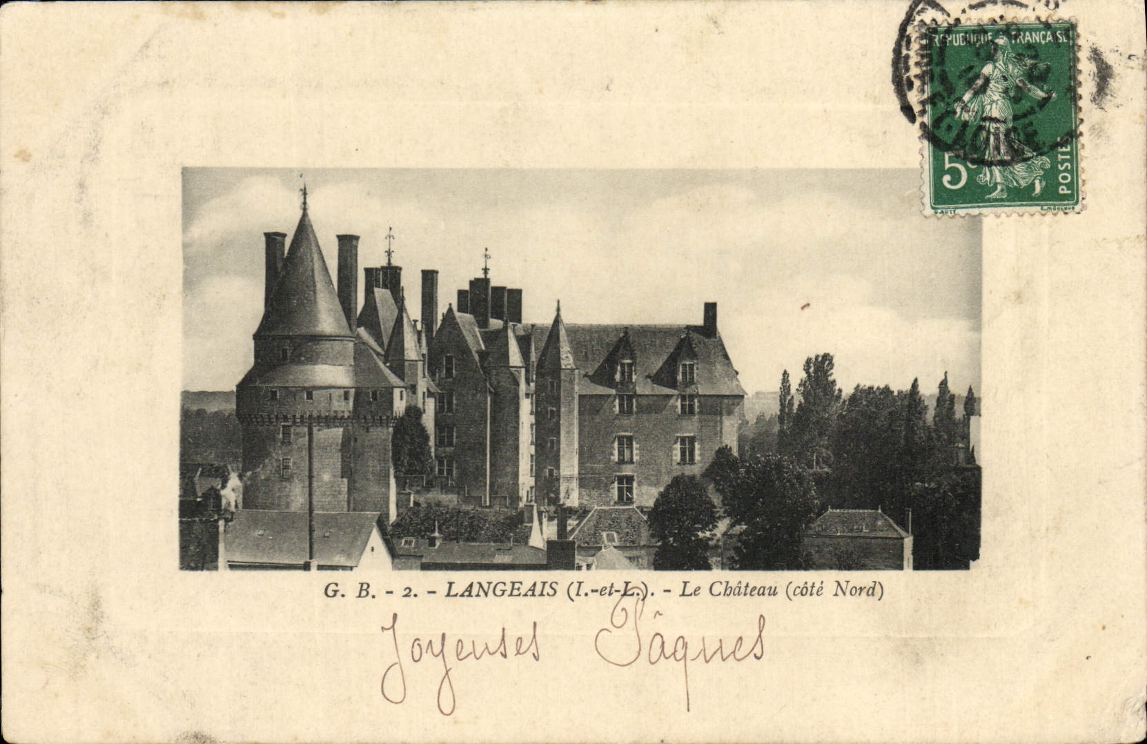 CPA Langeais Le Chateau 