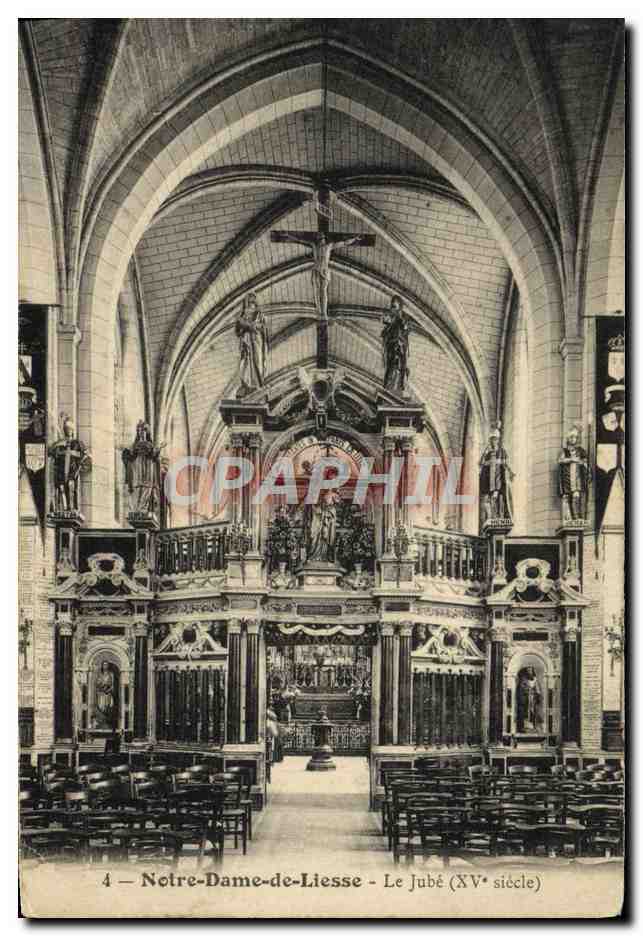 CPA Notre Dame de Liesse Le Jube