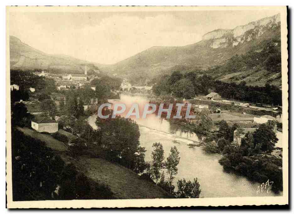 CPA Le Tarn Et Garonne Illustre St Antonin Noble Val Vue Panoramique