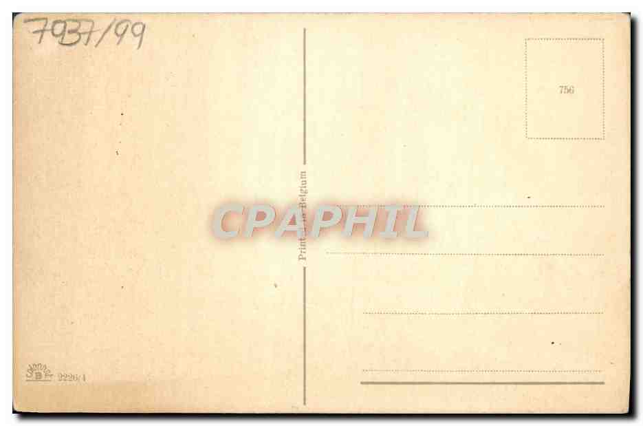 CPA Fantaisie — Verso