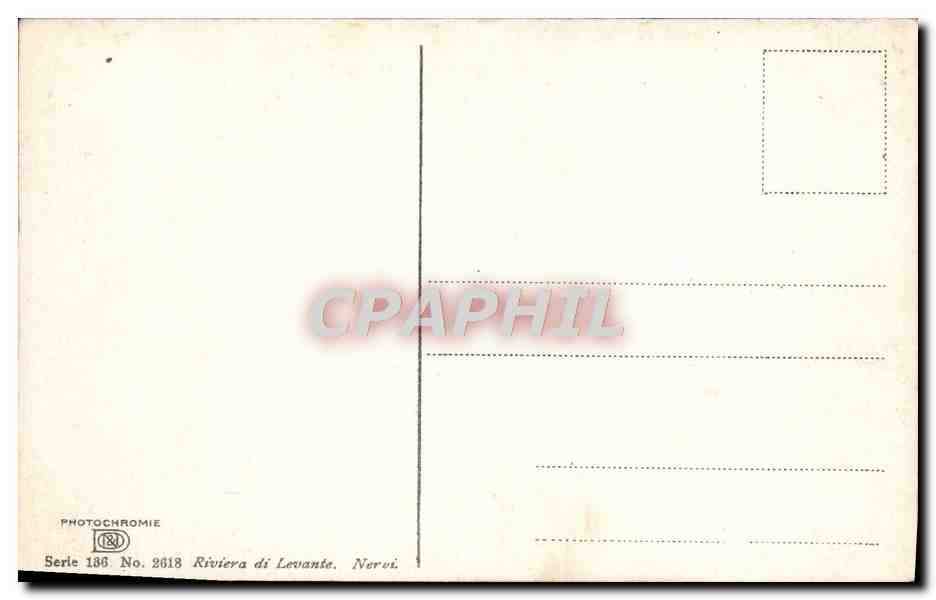 CPA Fantaisie Bord de mer — Verso
