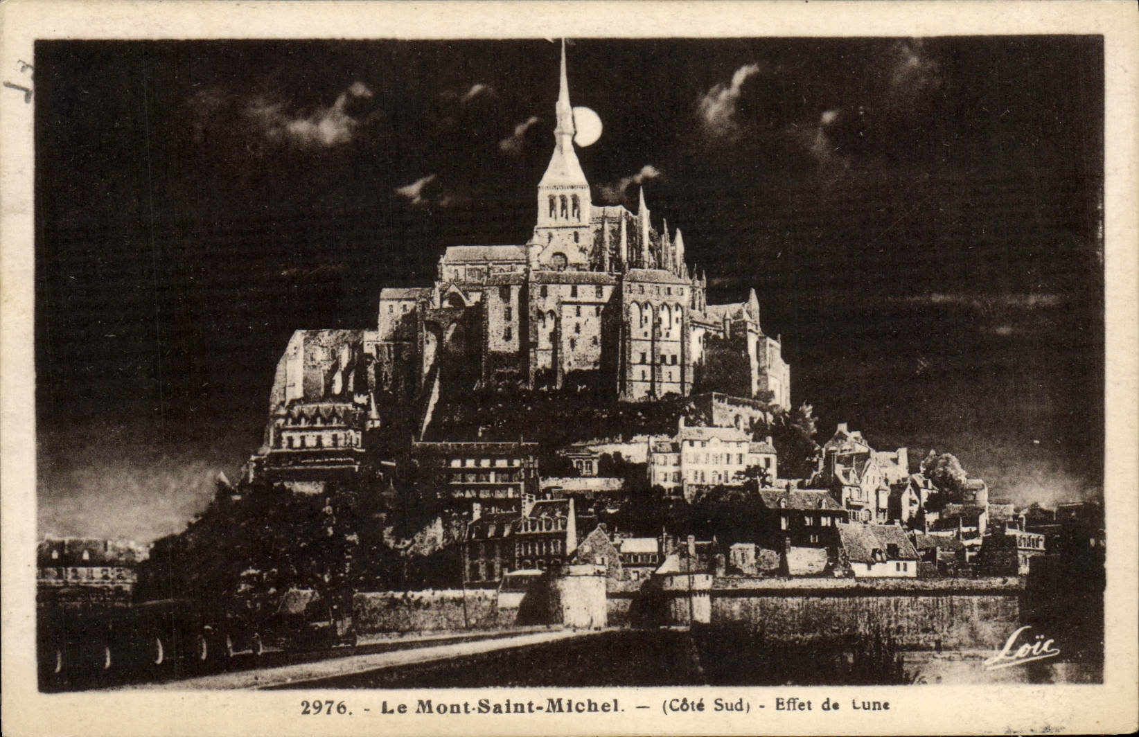 CPA Le Mont Saint Michel Effet De Lune