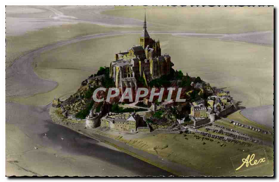 Mont Saint-Michel — vue aérienne — Alex Becquemin, n° 5015