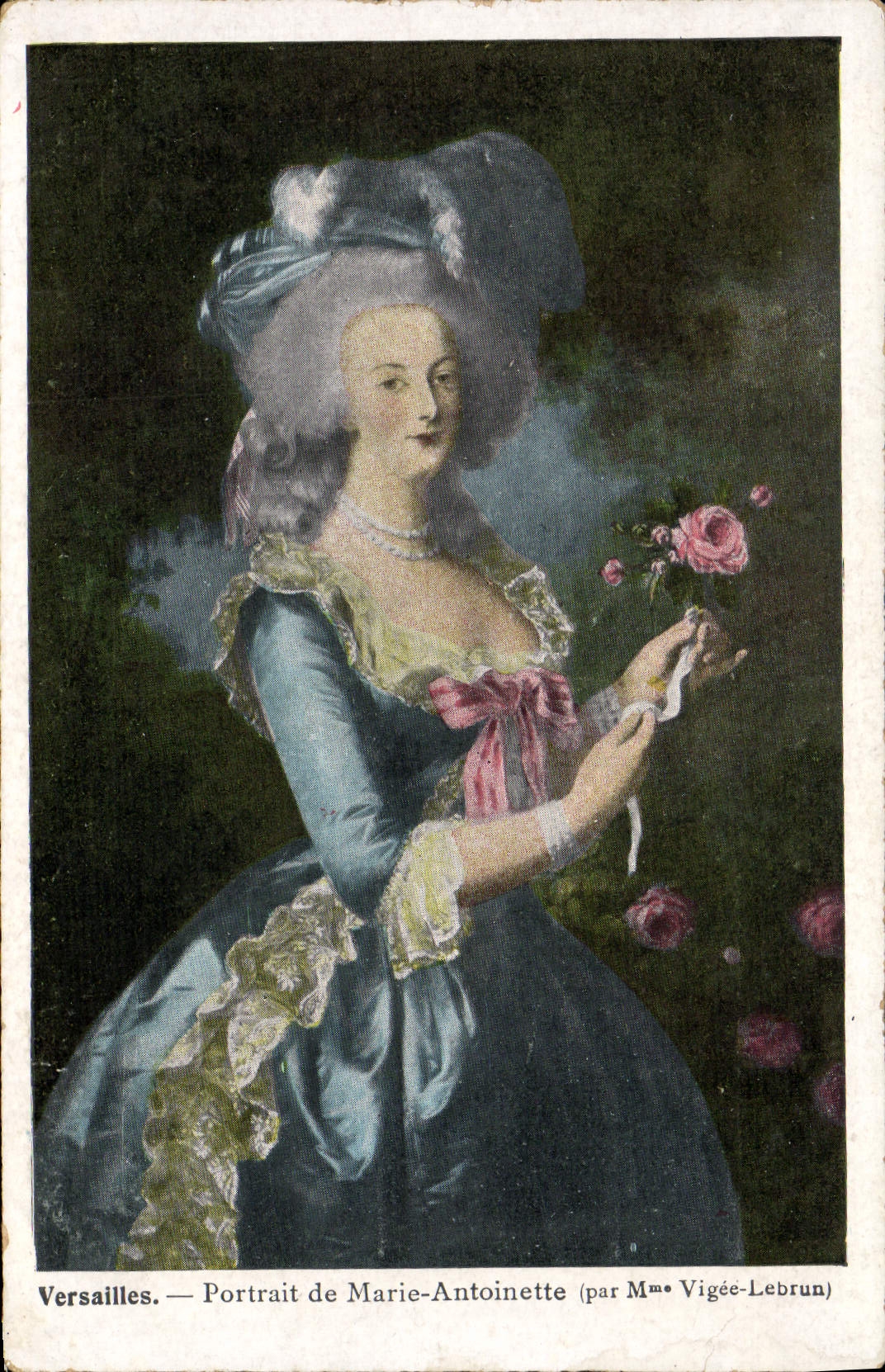 Versailles — Portrait de Marie-Antoinette (par Mme Vigée-Lebrun)