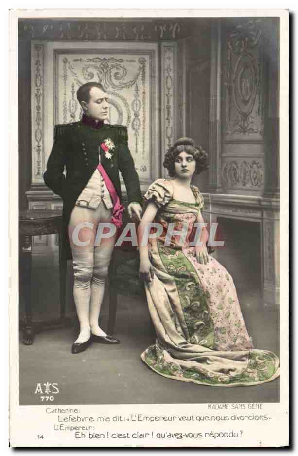 Catherine et l'Empereur — scène de théâtre — A&S 770