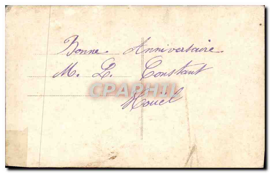 CPA Fantaisie Enfant  — Verso