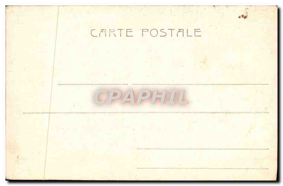 CPA Le Saint Pere Avec Sa Coin Pape — Back